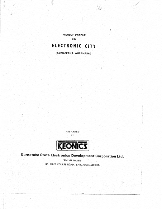 Screenshot of Electronic City Project Proposal PDF
