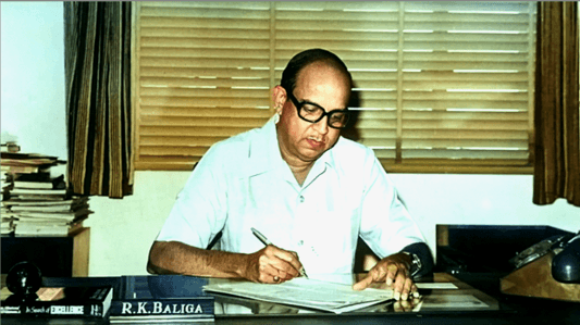 R.K. Baliga Portrait