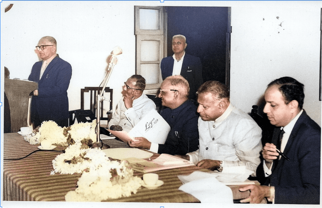 KEONICS establishment ceremony with R.K. Baliga and dignitaries