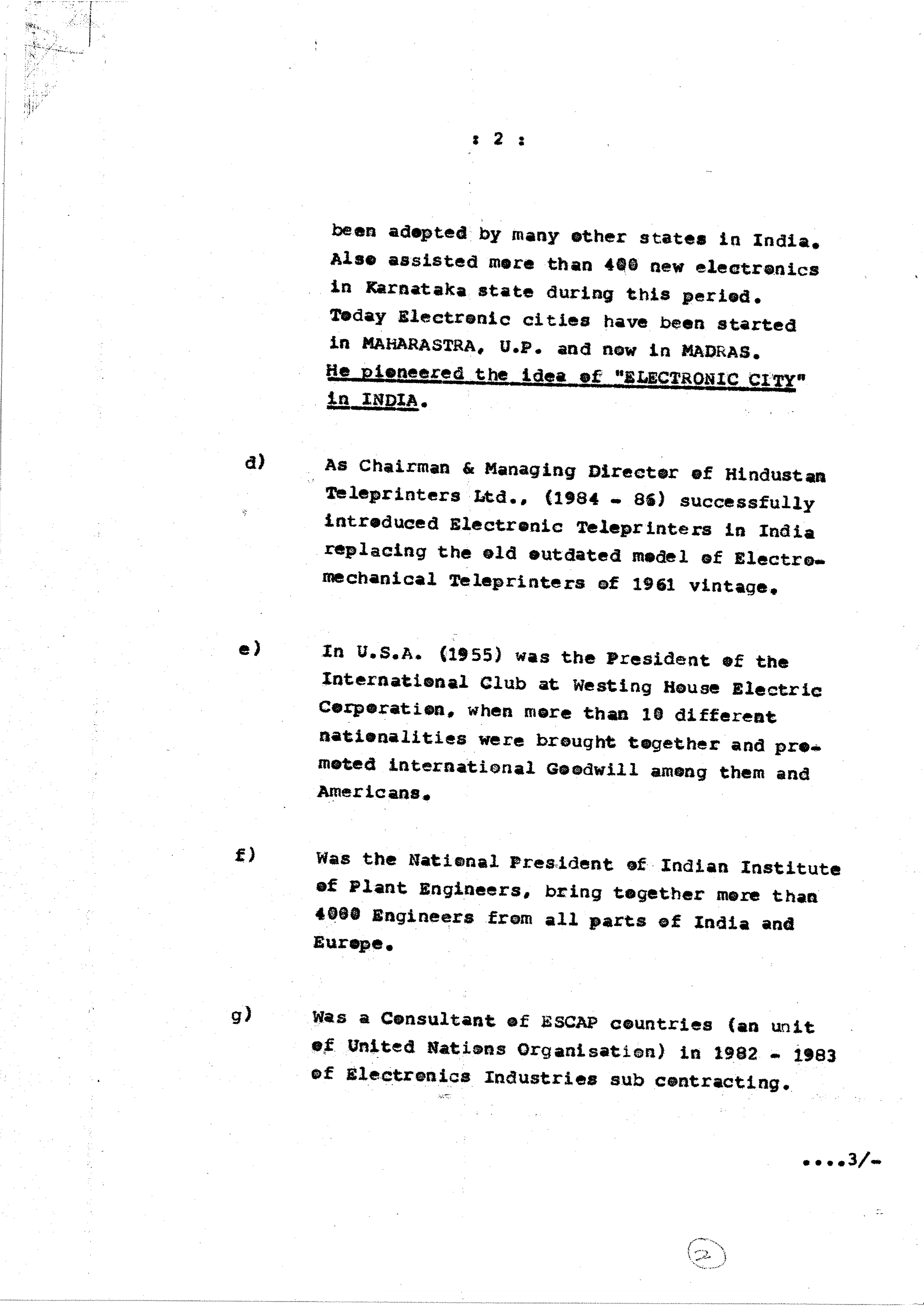 Electronic City Proposal - Page 31