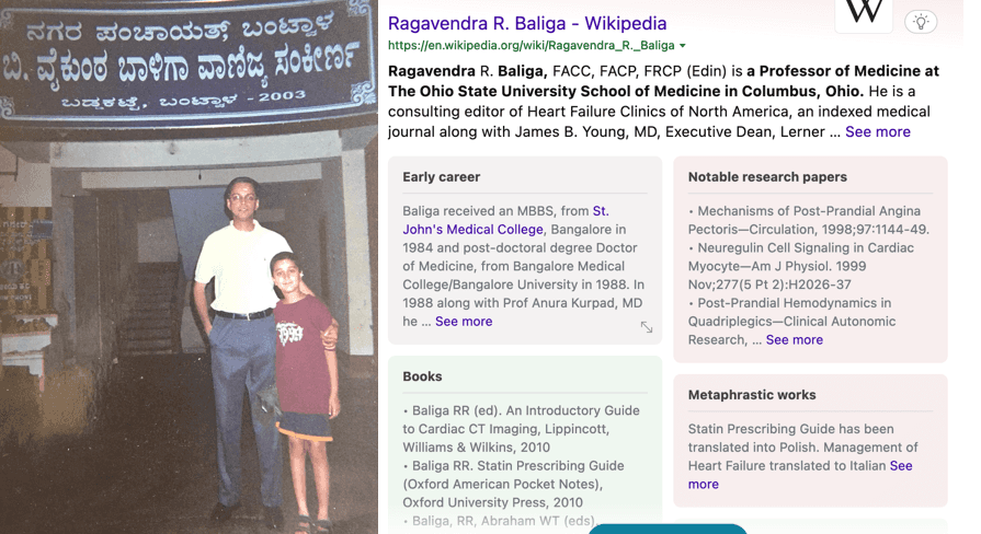 Portrait of Dr. Ragavendra R. Baliga