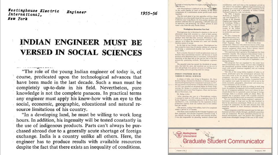 Article on social sciences for engineers